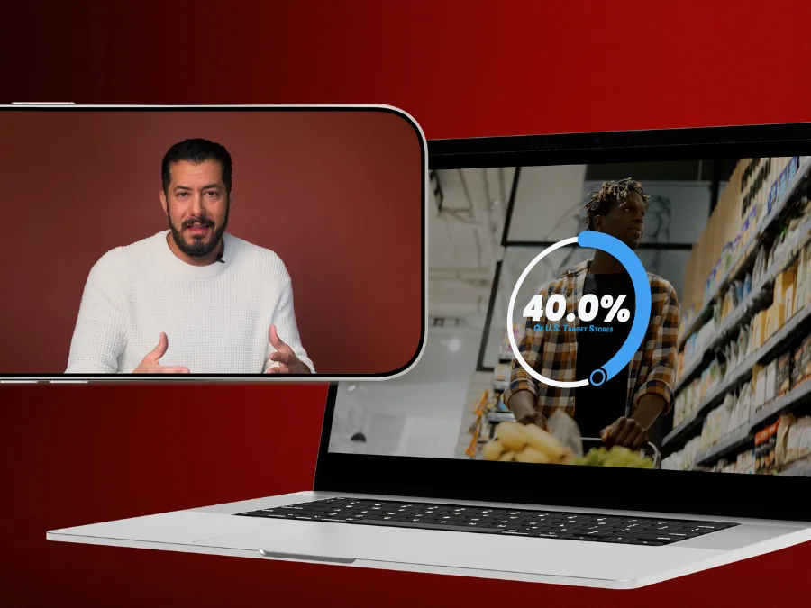 Founder video and investor webinar creative